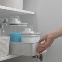 Ver imagem 6 de Dispenser Sabão Amaciante Dosador Lavanderia Flow 2,3 Chumbo