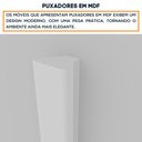 Ver imagem 6 de Guarda Roupa Arizona 6 Portas 4 Gavetas TCIL Branco