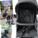 Ver imagem 4 de Carrinho de Bebe Passeio com Ninho Moises Burigotto Lui Grafite