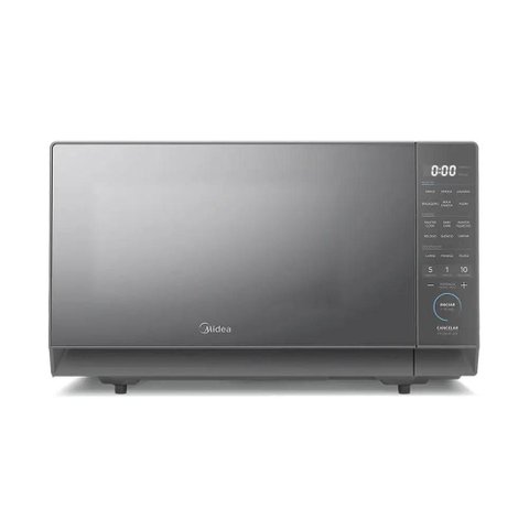 Micro-Ondas Midea 27L Prata Porta Espelhada Mastercook MHP27S1 - 127V