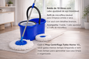Ver imagem 2 de Esfregão Mop Giratório Best Chair com Balde Centrifuga 10l Azul
