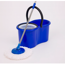Ver imagem 5 de Esfregão Mop Giratório Best Chair com Balde Centrifuga 10l Azul