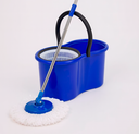 Ver imagem 5 de Esfregão Mop Giratório Best Chair com Balde Centrifuga 10l Azul