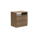 Ver imagem 1 de Mesa de Cabeceira Madesa 2 Gavetas - Rustic