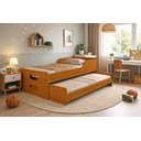 Ver imagem 1 de Bicama Solteiro Elis Segura Estrado Alta Qualidade 100% Mdf:‎ Nature