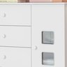 Cômoda de Bebê 100% MDF 1 Porta 4 Gavetas Life - 6