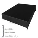 Ver imagem 2 de Base Box para Colchão Casal Itaflex 1,38x1,88x0,39