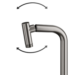 Torneira de Cozinha Siena Aço Inox 304 Goldenx - 8