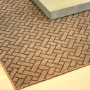 Ver imagem 2 de Tapete para Sala Grande 2,00x2,50 Metros em Prolipropileno Pelo Baixo Moderno Sofisticado