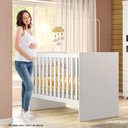 Ver imagem 6 de Berço com Suporte Mosquiteiro 100% MDF Life Branco
