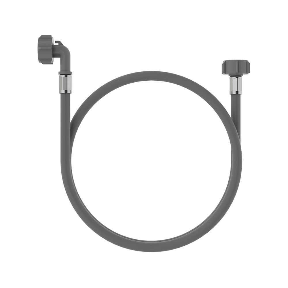 Mangueira de Entrada para Máquina de Lavar Censi 3/4" 1,80m Cinza 78003-1 - 1