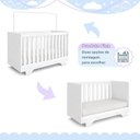Ver imagem 5 de Berço Mini Cama 100% MDF Life 3 Níveis de Altura