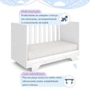 Ver imagem 7 de Berço Mini Cama 100% MDF Life 3 Níveis de Altura