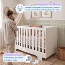 Ver mais imagens de Berço Mini Cama 100% MDF Life 3 Níveis de Altura