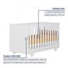 Berço Mini Cama 100% MDF Life - 4