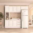 Ver imagem 1 de Cozinha Compacta 250096 4 Peças Amara Branco Politorno Móveis