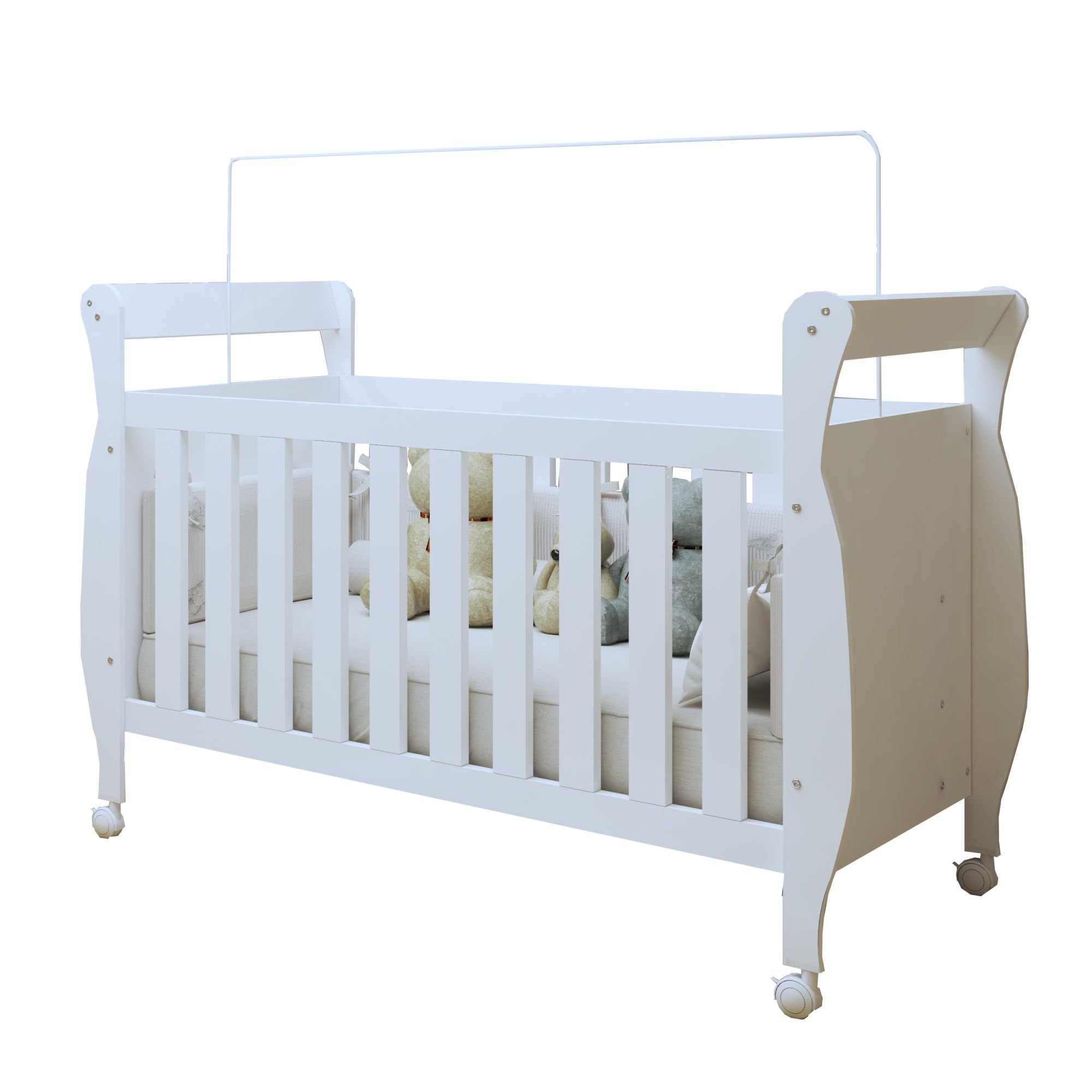 Berço Mini Cama 100% MDF Slim - 11