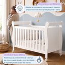 Ver mais imagens de Berço Mini Cama 100% MDF Slim com 3 Níveis de Altura