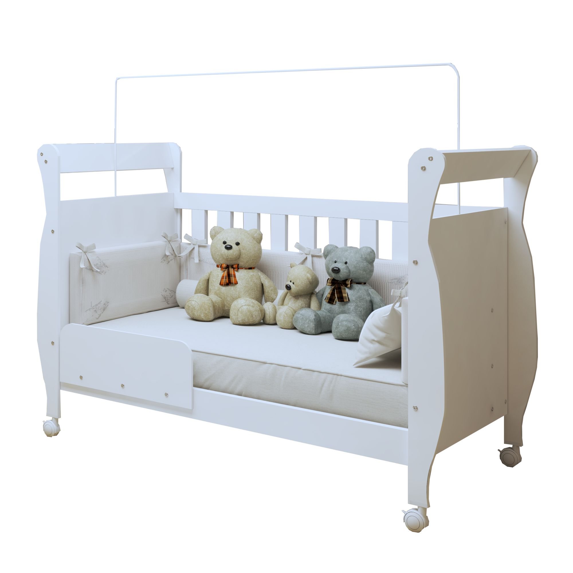 Berço Mini Cama 100% MDF Slim - 10