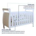 Ver imagem 2 de Berço Mini Cama 100% MDF Slim