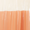 Ver imagem 2 de Cortina Box para Banheiro Pvc 198x180cm Antimofo - Salmão