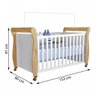 Berço Mini Cama Slim Tigus Baby - 3