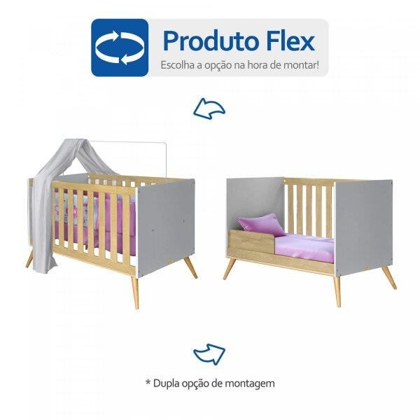 Berço Mini Cama Dani Tigus Baby - 5