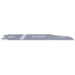 Lâmina de Serra Sabre para Madeira - Mas - 12 12" X 3/4" - Ref. 84,0004 - Rocast - 2