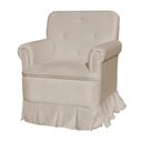 Ver imagem 1 de Poltrona Para Quarto Amamentação Com Balanço Suede Estopar Laura Suede Cappuccino