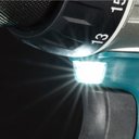 Ver imagem 5 de Parafusadeira Furadeira Impacto 18v Torque 110n.m com 2 Baterias Carregador Maleta Dhp489rtj Makita