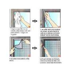 Tela Mosquiteiro para Portas e Janelas com Velcro 1,25x1,65 M Branyl 1,25x1,6563031200 - 2