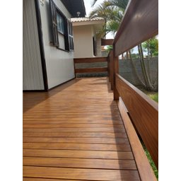 KIT Deck de madeira maciça SEM nós - 5 peças de 9 centímetros x 2,90 metros - Pensemadeiras - Única  - 3