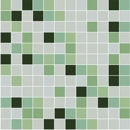 Papel de Parede Pastilha Verde e Cinza Adesivo Cozinha Banheiro - 3