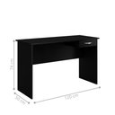 Ver imagem 2 de Mesa Escrivaninha para Computador e Estudo 1 Gaveta