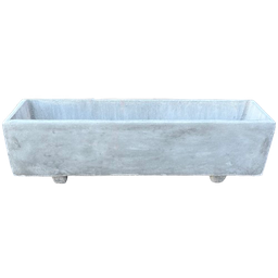 Vaso Cimentício Jardineira para Plantas 60x20x22 P - Ecohaus - 1