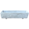 Vaso Cimentício Jardineira para Plantas 60x20x22 P - Ecohaus - 1