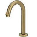 Ver imagem 1 de Torneira de Mesa Baixa Redonda Modelo J Golden 23mm 1/4 de Volta para Lavatório 1254 - 773132 - STOC
