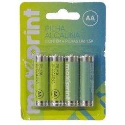 Pilha Alcalina Max Aa Peq C/4 Aa Max 4 Pc - 1