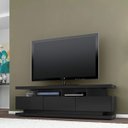 Ver imagem 5 de Conjunto Sala de Estar Rack com Painel Blackwood Gamer Espresso Móveis