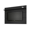 Conjunto Sala de Estar Rack com Painel Blackwood Gamer Espresso Móveis - 7