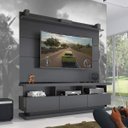 Ver imagem 2 de Conjunto Sala de Estar Rack com Painel Blackwood Gamer Espresso Móveis