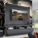 Ver imagem 1 de Conjunto Sala de Estar Rack com Painel Blackwood Gamer Espresso Móveis