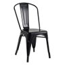 Kit 12 Cadeiras Iron Tolix - Preto Brilhante - 2