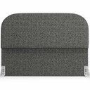 Ver imagem 3 de Cabeceira Cama Box Queen 160cm Orgânica Lanna W01 Linho Mescla Chumbo - Lyam Decor