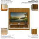 Ver imagem 6 de Home Supremo Slim/Native Ripado 174 cm - Naturale/Off White-Tela Rattan Creme