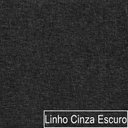 Ver imagem 7 de Kit Sofá 3 Lugares 180cm e Poltrona Orgânica Luxo Recepção Amore Linho Cor Cinza Escuro