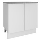 Ver imagem 1 de Balcão Madesa Stella 80 cm 2 Portas Branco