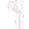 Espeto Led Jardim 5w Verde Bivolt Ip65 Avant - 5