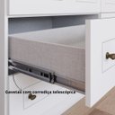 Ver imagem 5 de Cômoda com 4 Gavetas e Porta - Americana - Branco