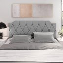 Ver imagem 4 de Cabeceira Kelly de Cama Box Casal 1,40:cinza